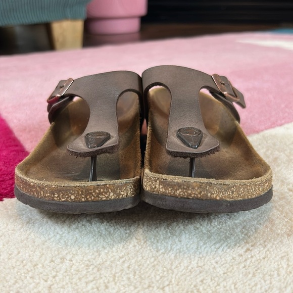 BIRKENSTOCK GIZEH KIDS BIRKO-FLOR Sandals -Mocha - Picture 4 of 17